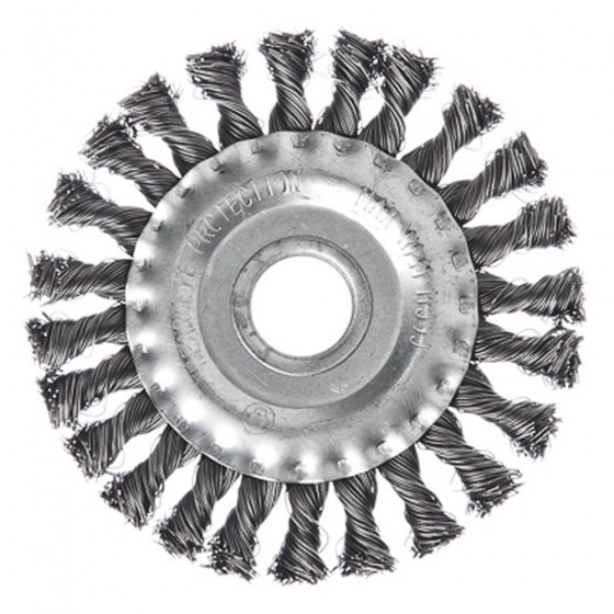 ЕРМАК Щетка металл.для УШМ175мм/22мм, крученая, дисковая (656-052)